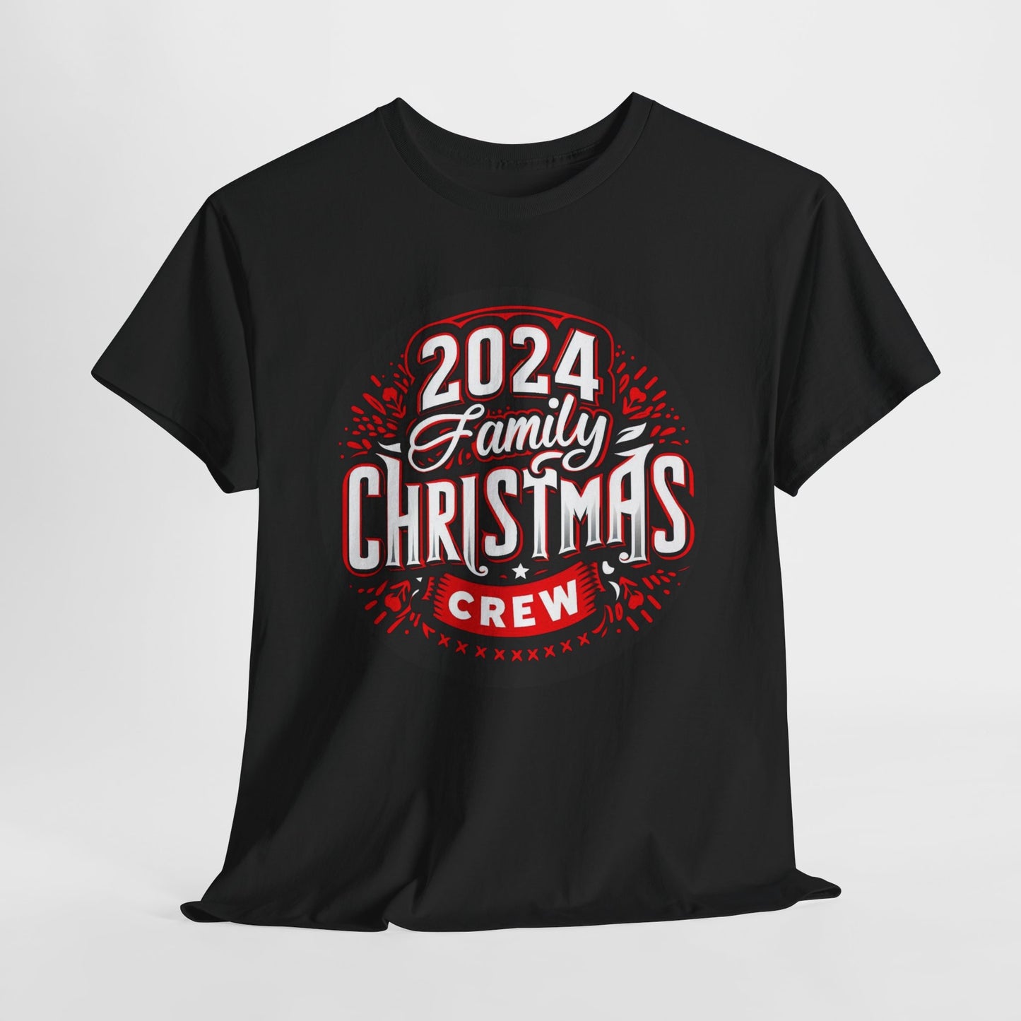 Unisex "2024 Family Christmas Crew T-Shirt | Festive Holiday Matching Shirt for Families"