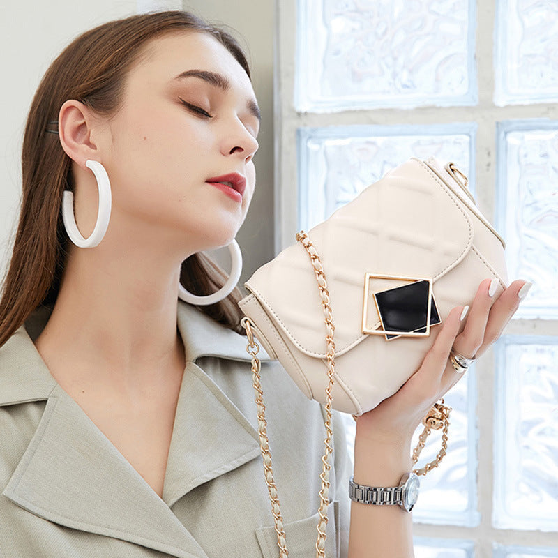 Women Leather Shoulder Cowhide Messenger Bag