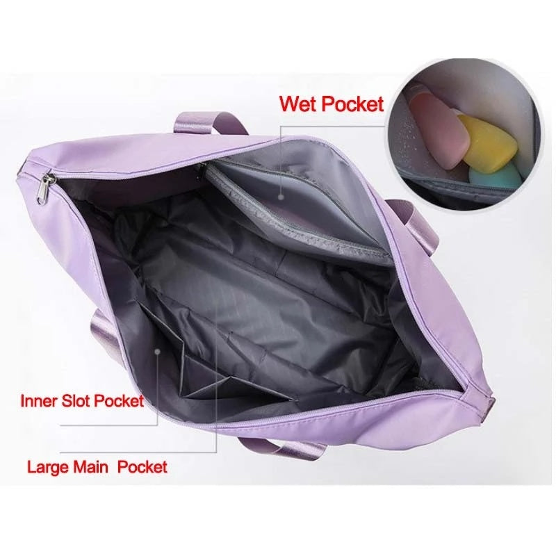 Foldable Travel Bag Waterproof Large Capacity Bag