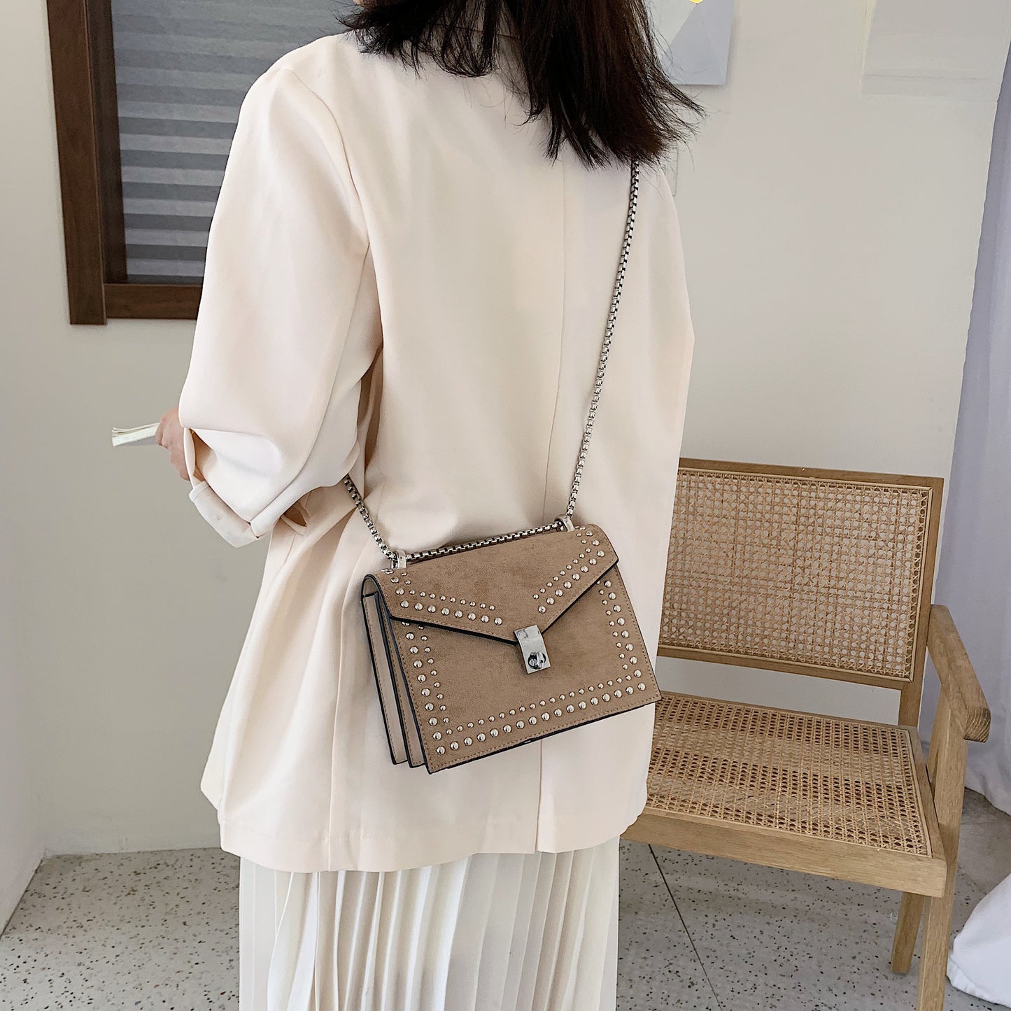 Leather Small Messenger Bag