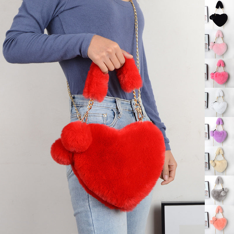 Plush Handbag