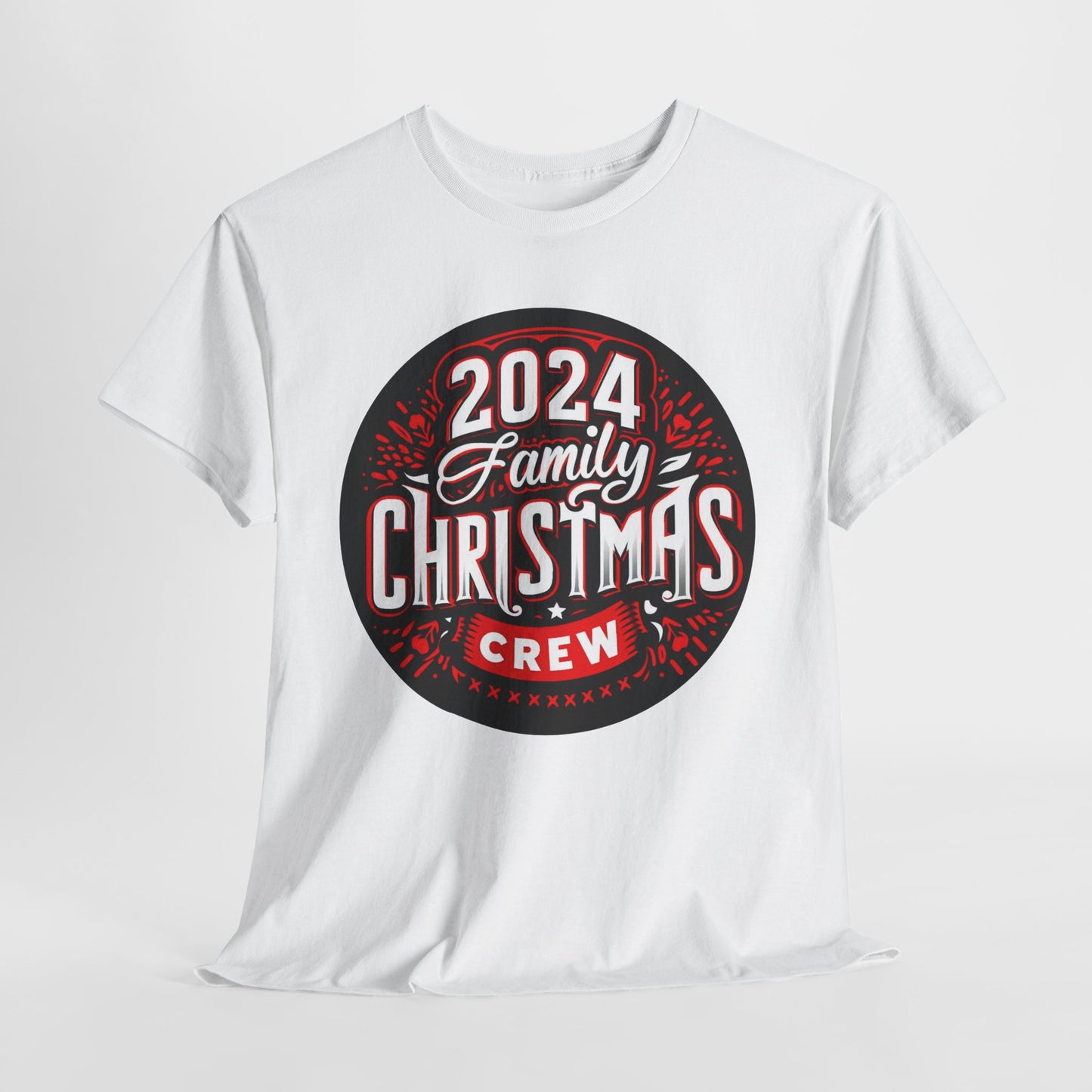 Unisex "2024 Family Christmas Crew T-Shirt | Festive Holiday Matching Shirt for Families"