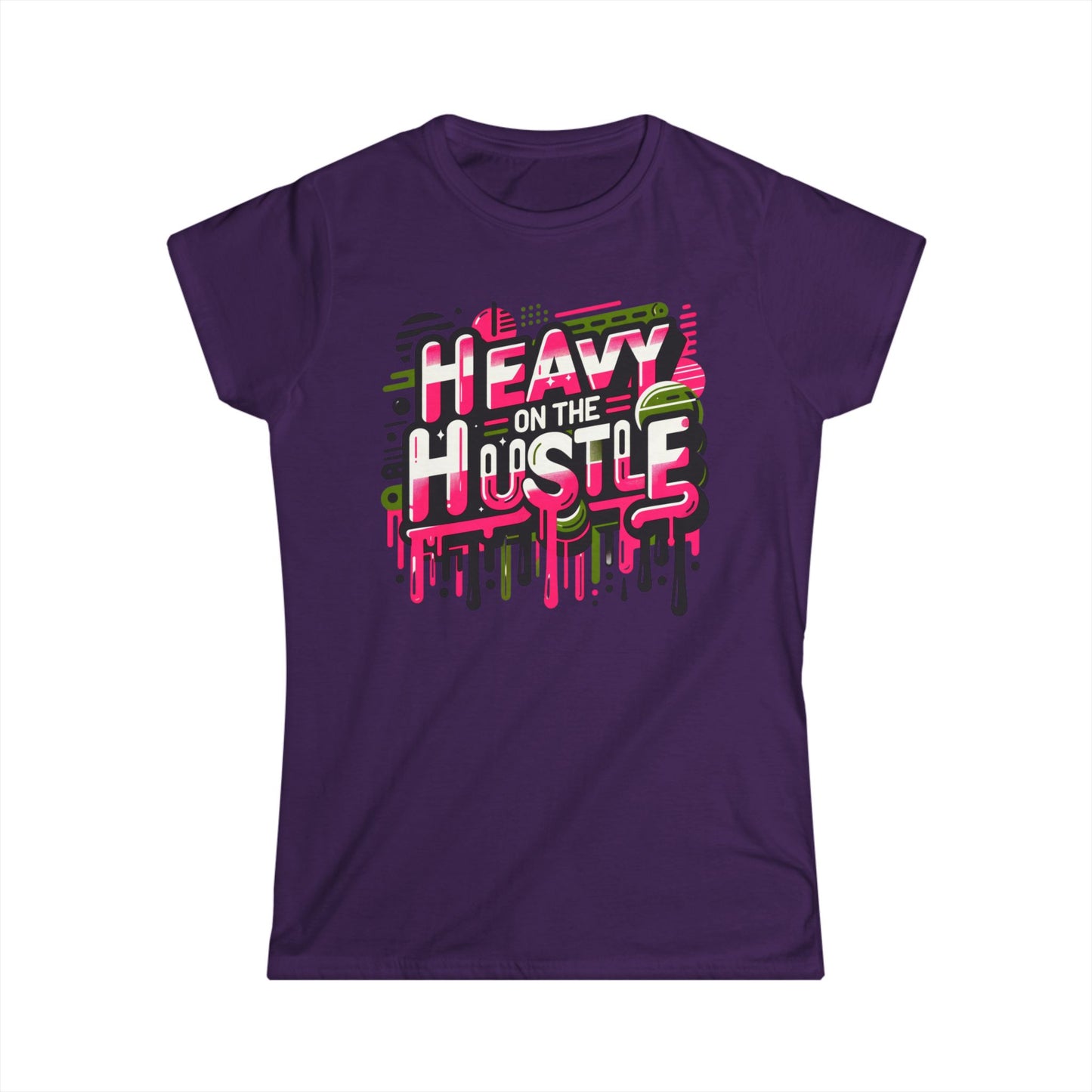 HEAVY ON THE HUSTLE(ladies semi-fitted)