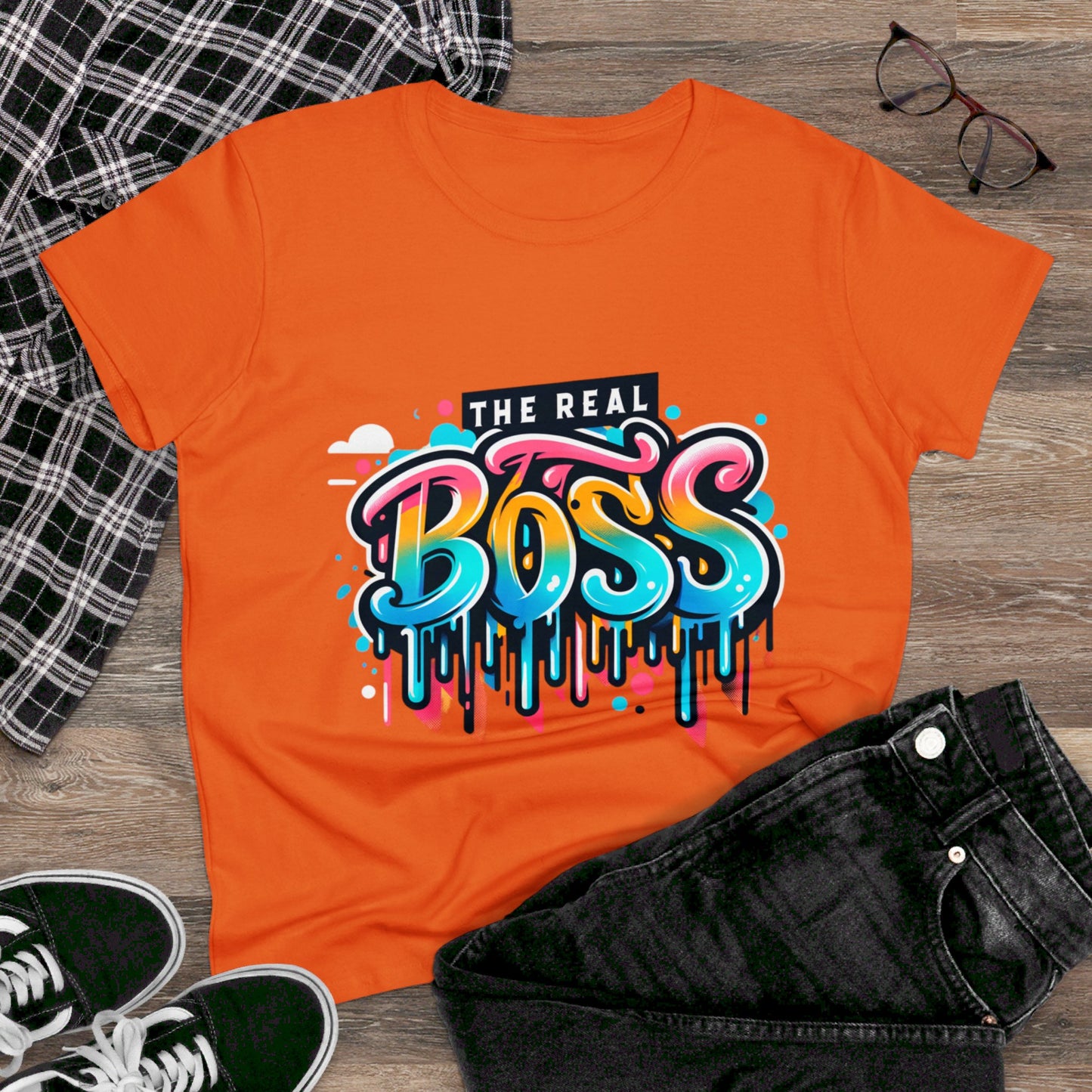 Women's THE REAL BOSS(SEMI FITTED)