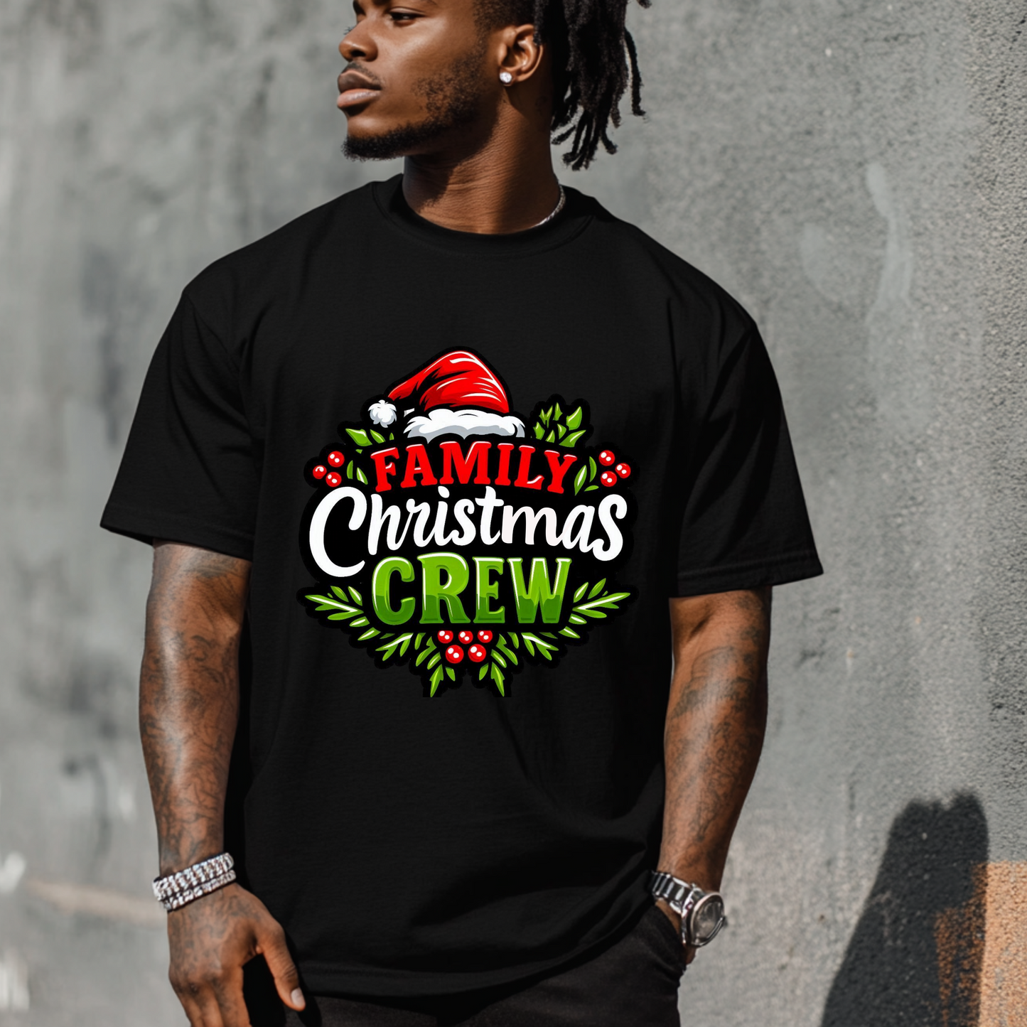 Family Christmas Crew Tee