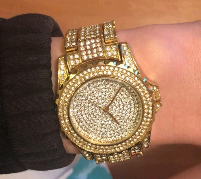 Rhinestone Diamond Ladies Watch