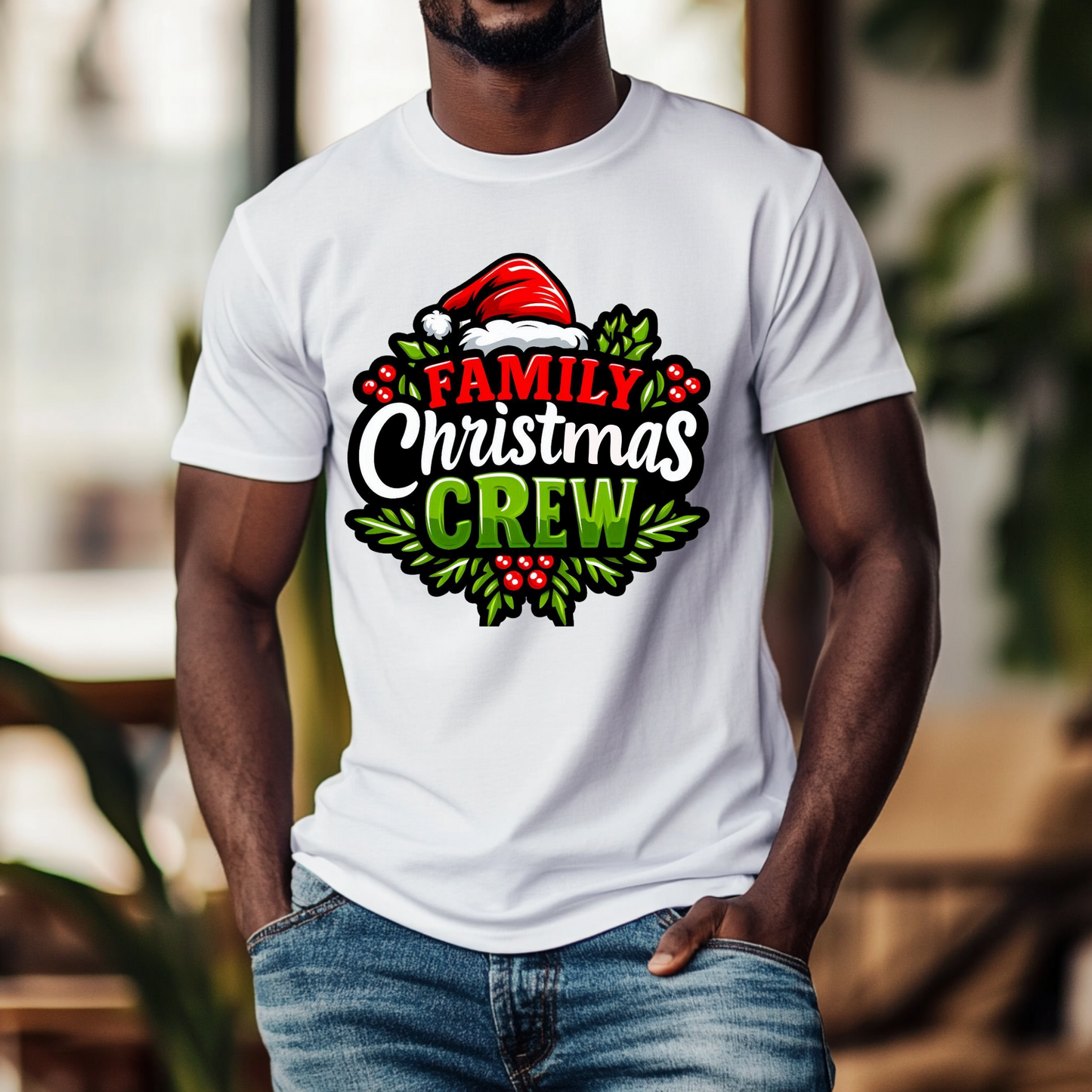 Family Christmas Crew Tee