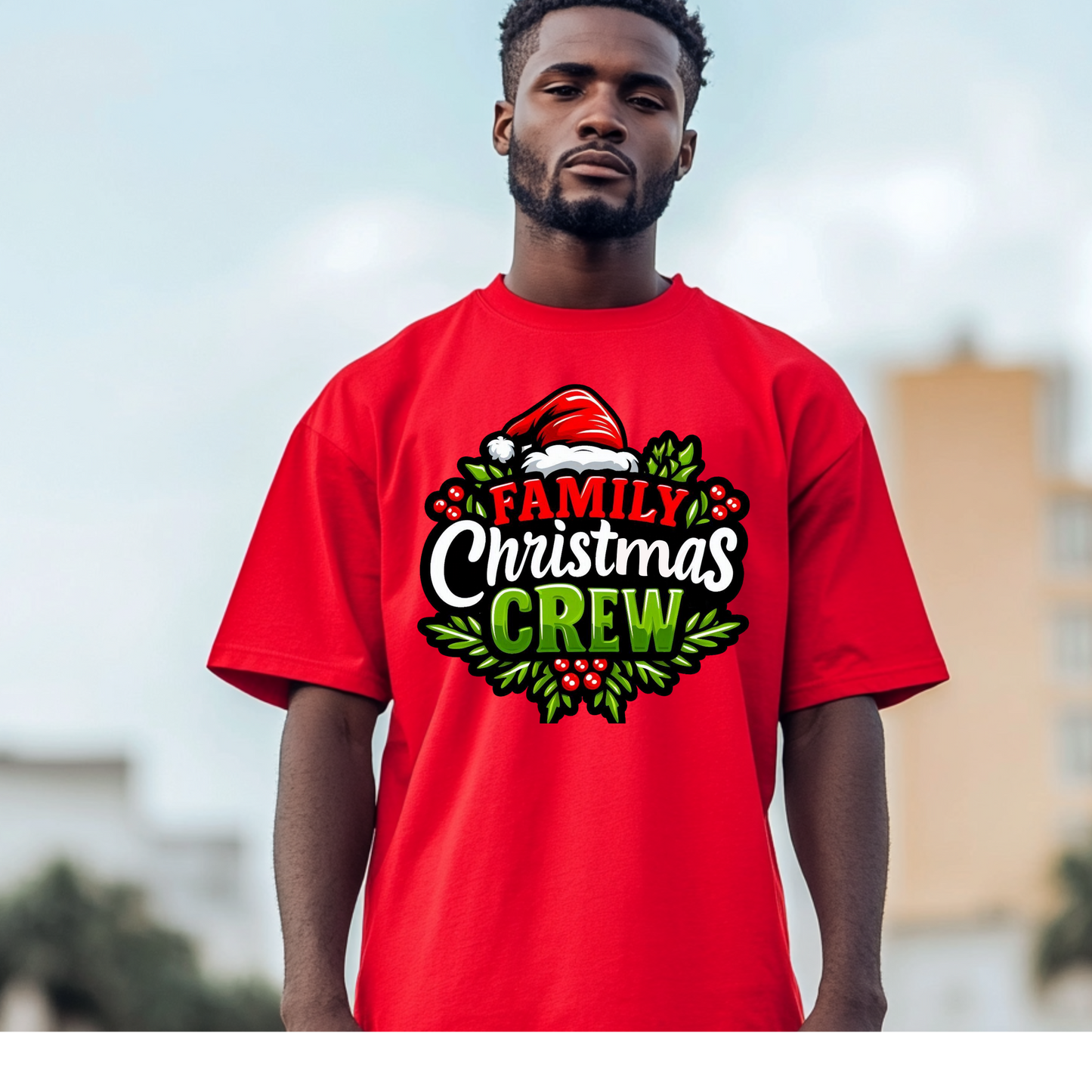 Family Christmas Crew Tee