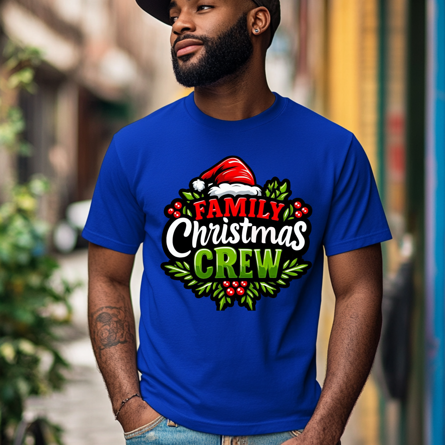 Family Christmas Crew Tee