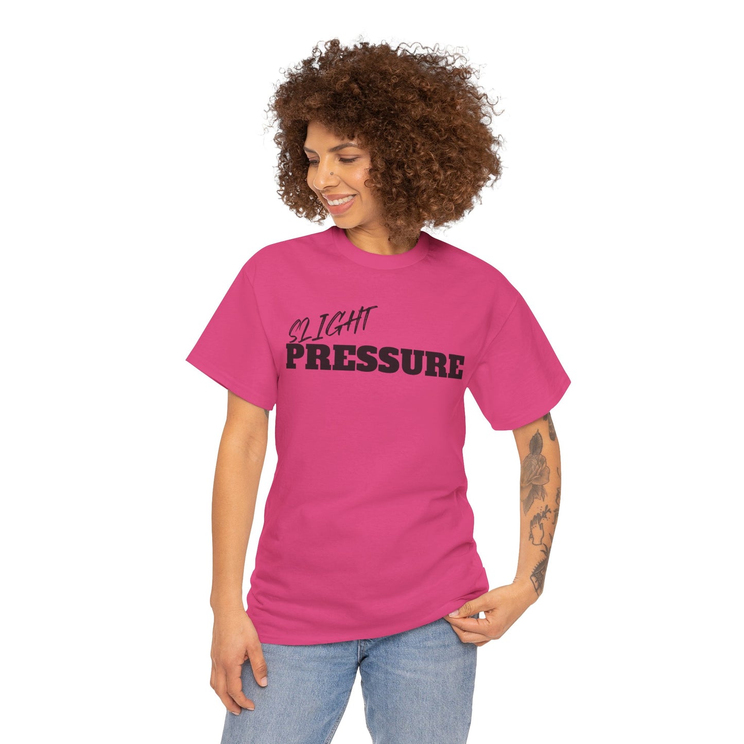 Unisex Pressure Tee- black text