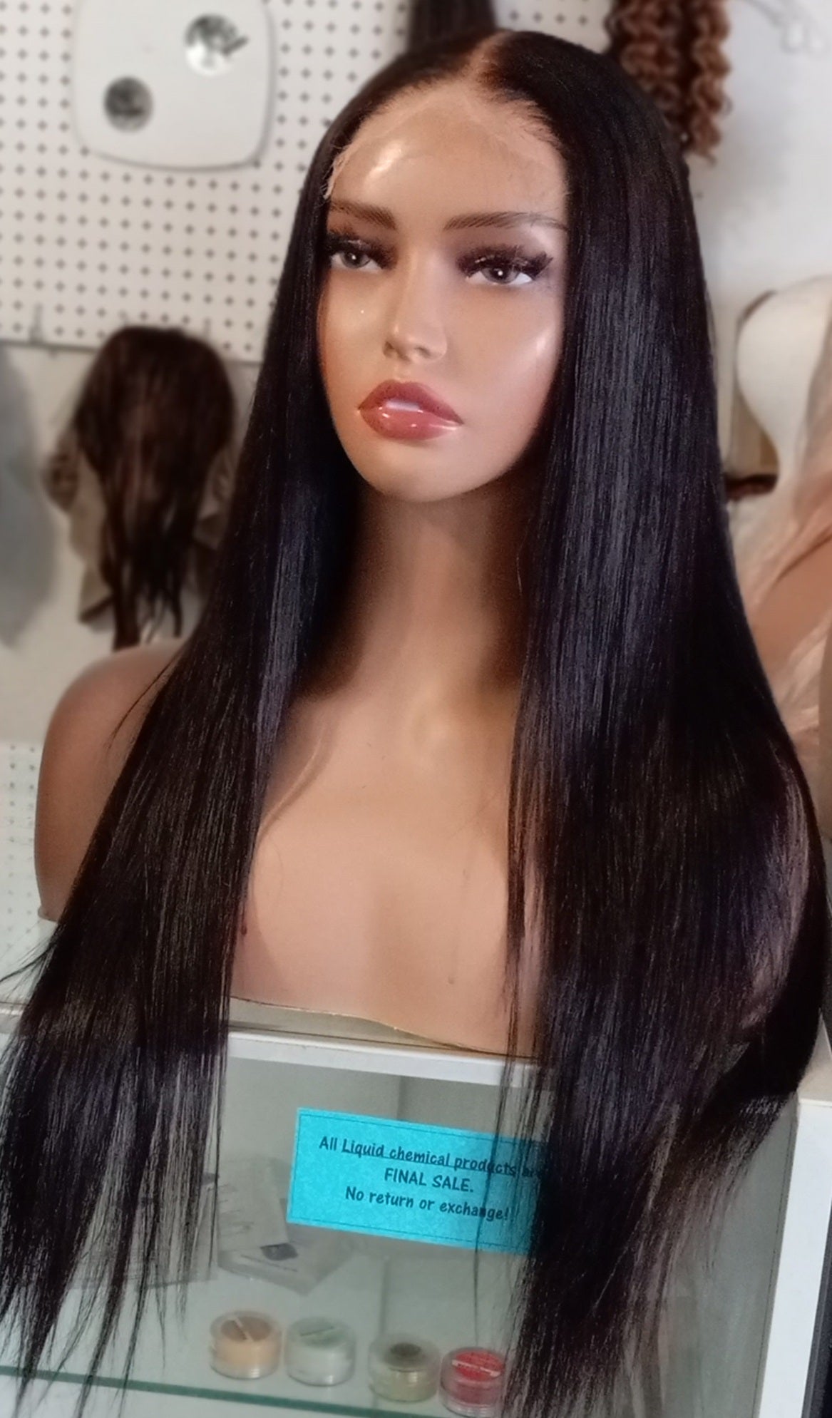 Glueless 5x5 Hd Closure Raw Straight Wig