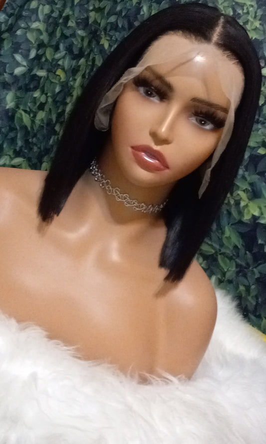 12 inch VIRGIN FRONTAL BOB