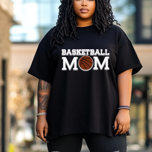 BASKETBALL MOM TEE-00