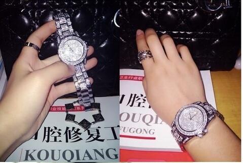 Rhinestone Diamond Ladies Watch