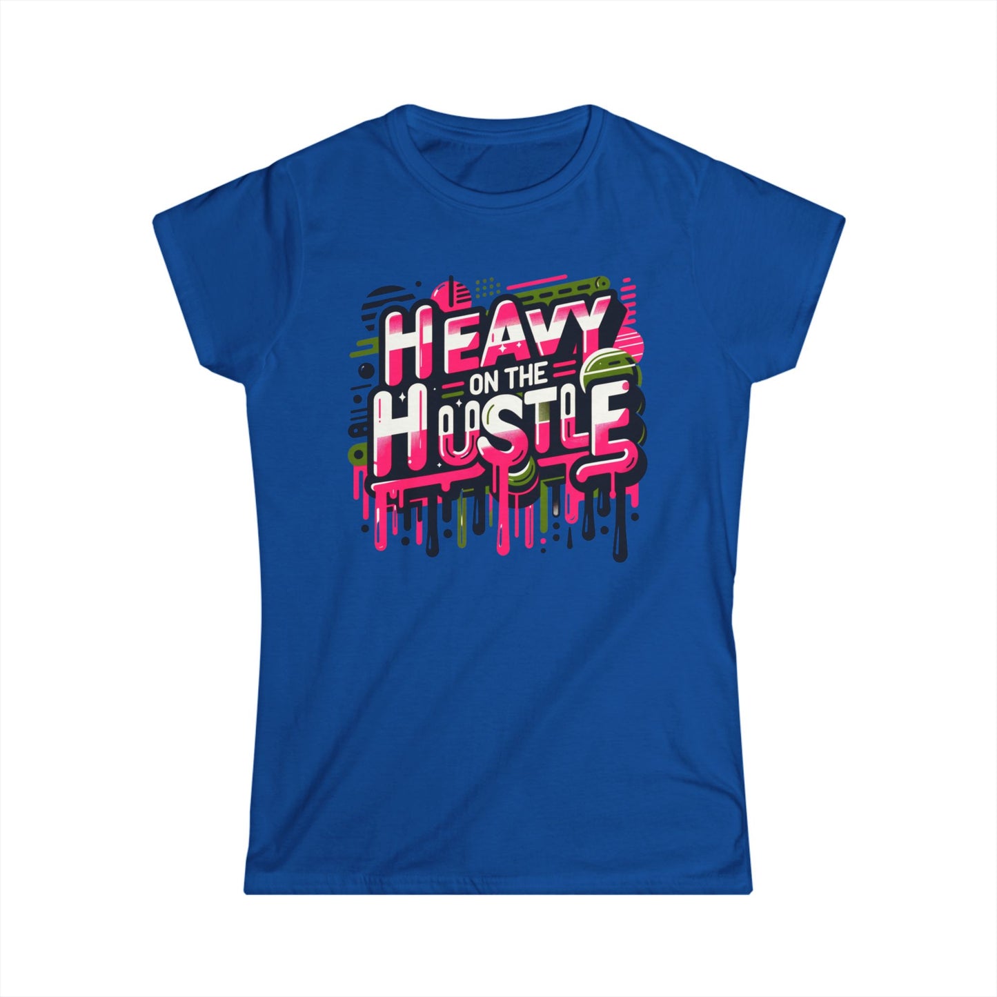 HEAVY ON THE HUSTLE(ladies semi-fitted)