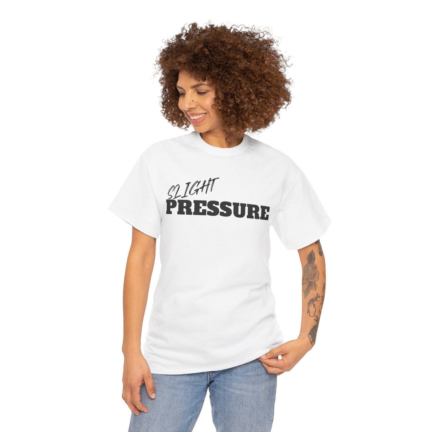 Unisex Pressure Tee- black text