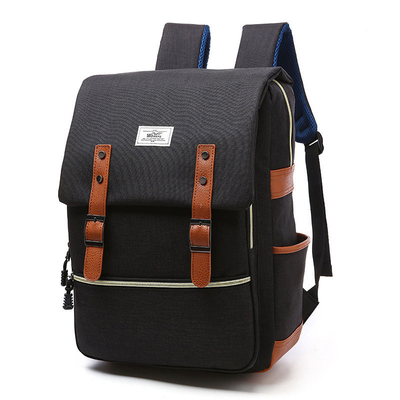 Canvas Backpack with USB charging/travel