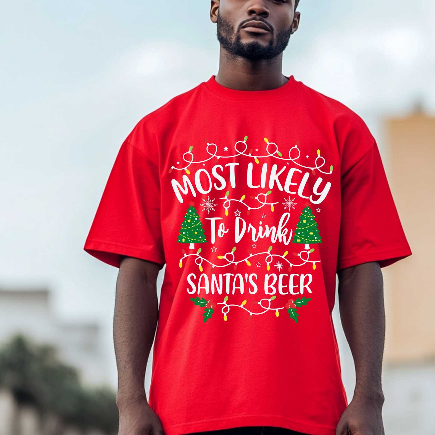 Most Likely-To Drink Santa's Beer