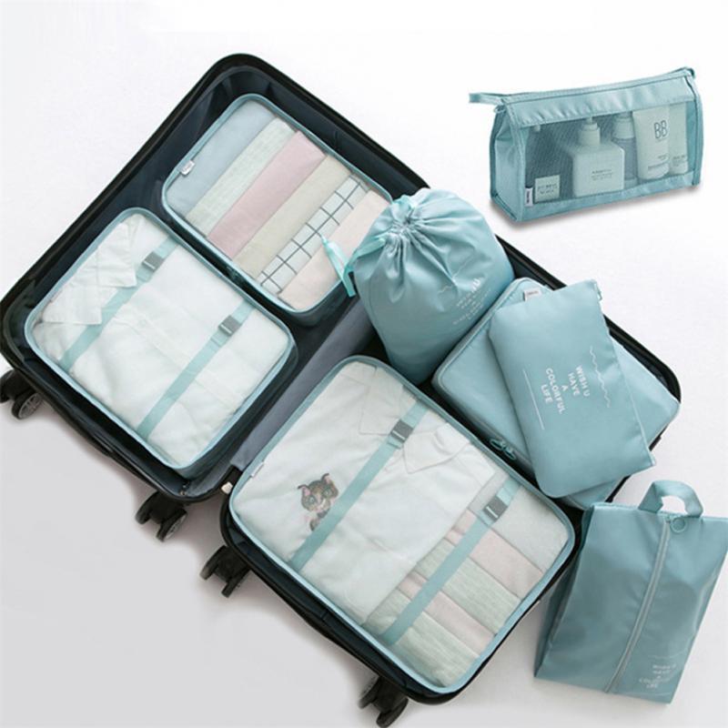 8-piece Set Luggage Divider Bag Travel Set