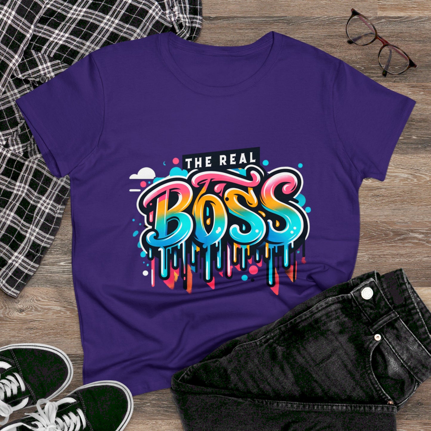 Women's THE REAL BOSS(SEMI FITTED)