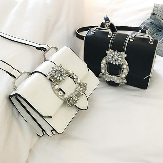 Diamond Lock Shoulder Bags-06