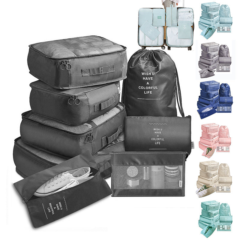 8-piece Set Luggage Divider Bag Travel Set