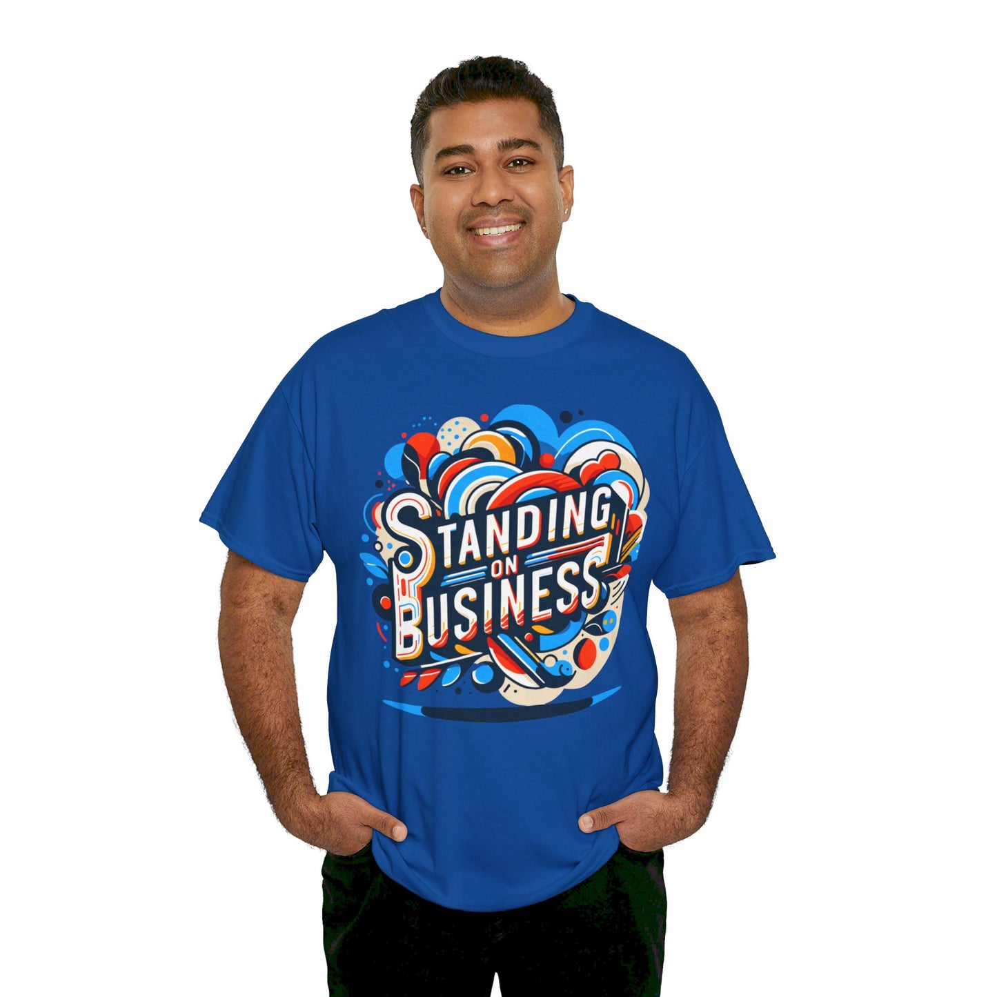 Unisex Standing on Business Tee