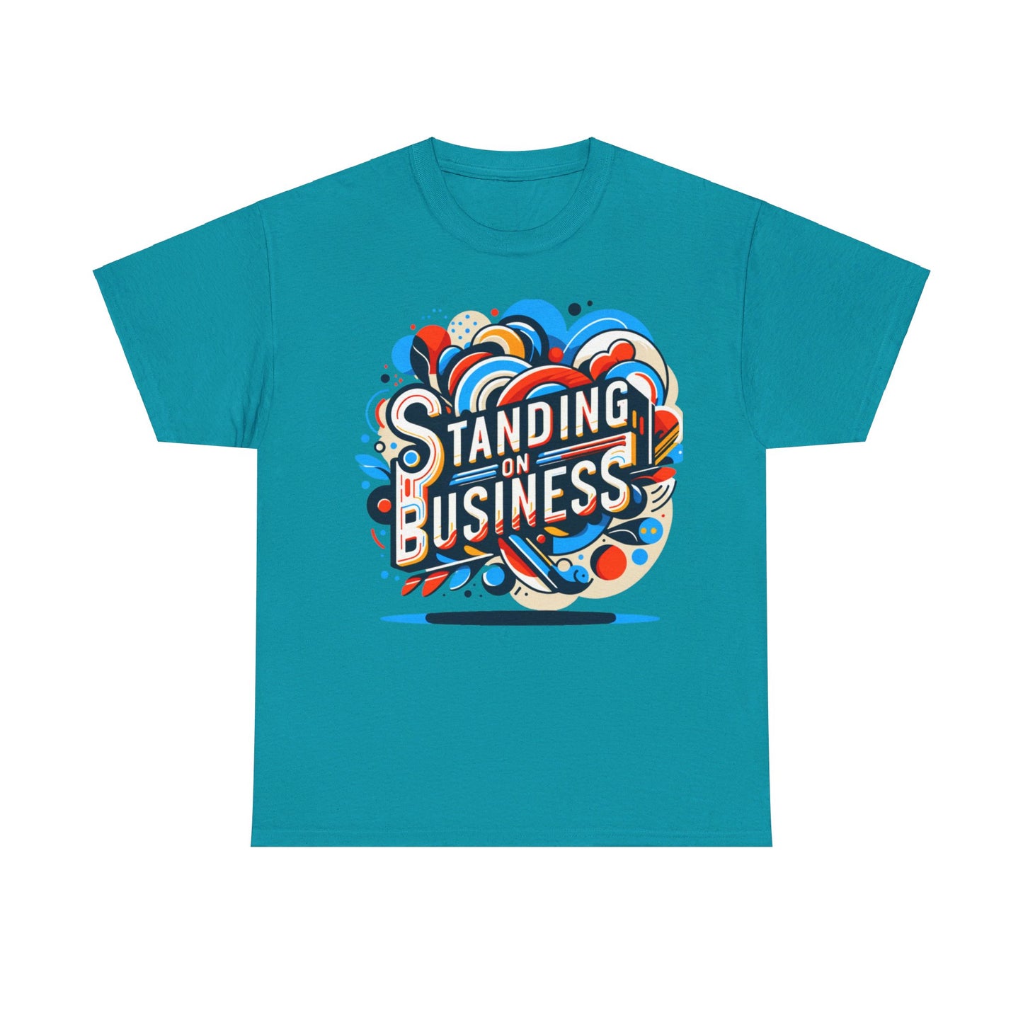 Unisex Standing on Business Tee