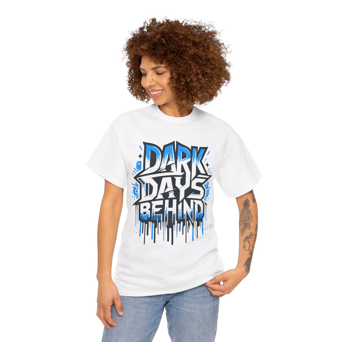 Unisex Dark Days Behind Tee