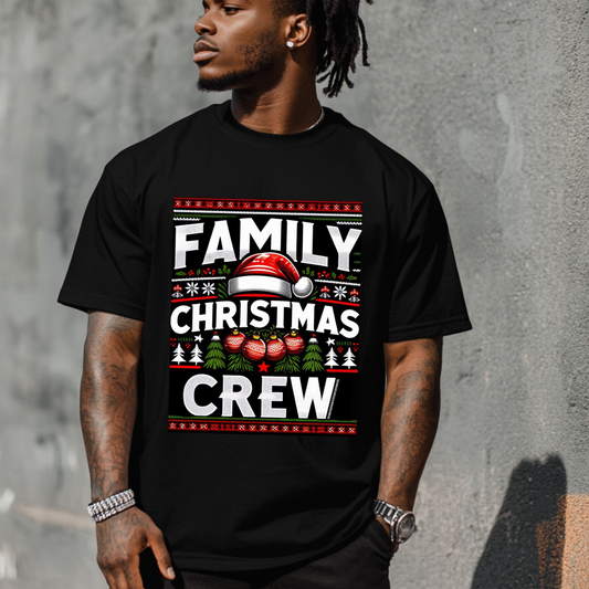 Family Christmas Crew Unisex Tee Shirt