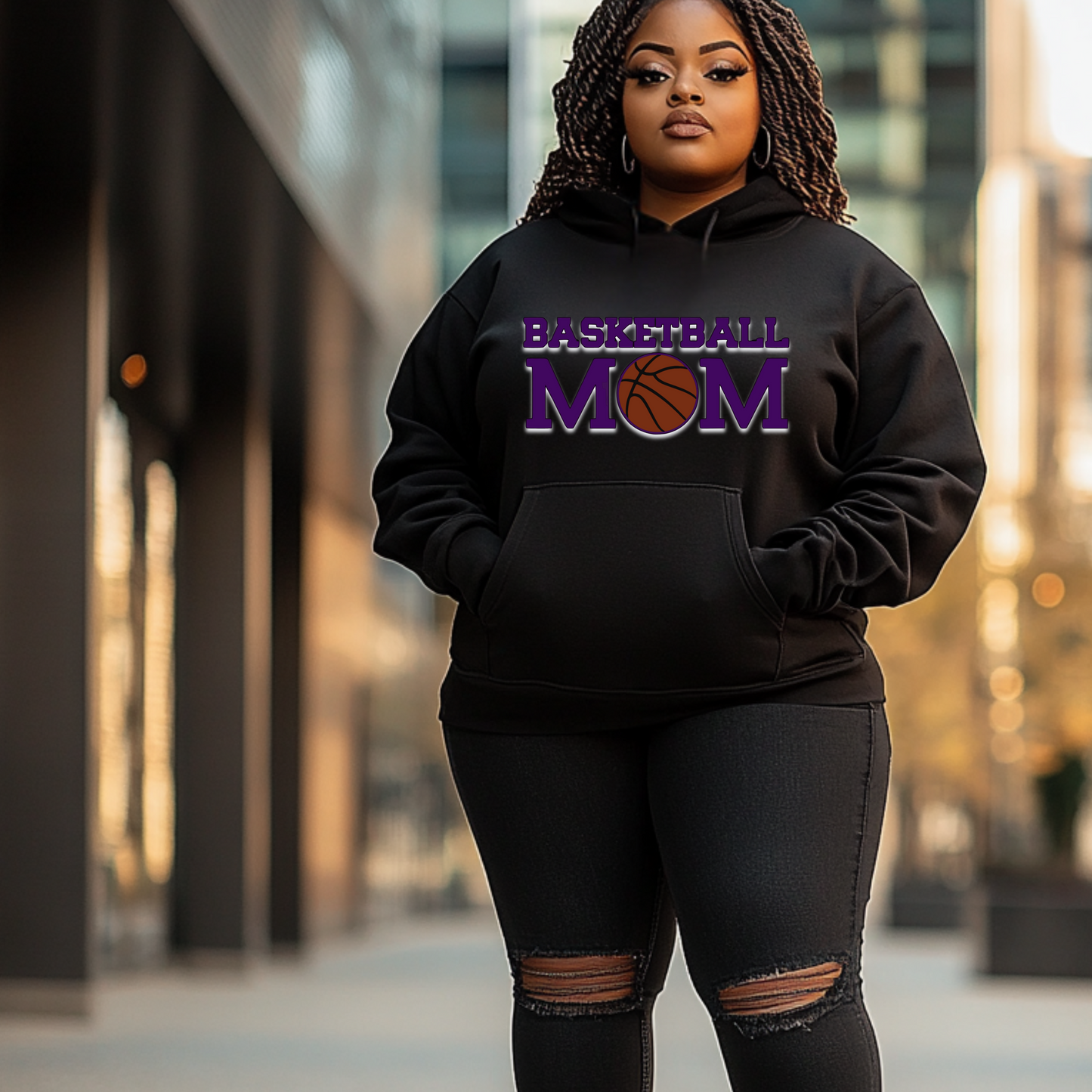 BASKETBALL MOM HOODIE