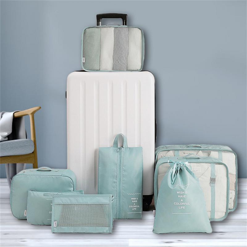 8-piece Set Luggage Divider Bag Travel Set