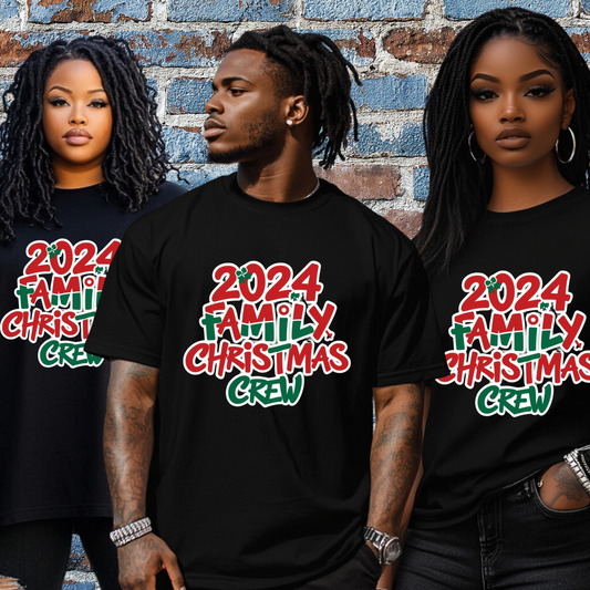 Unisex 2024 Family Christmas Crew