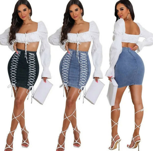 ladies skirt set