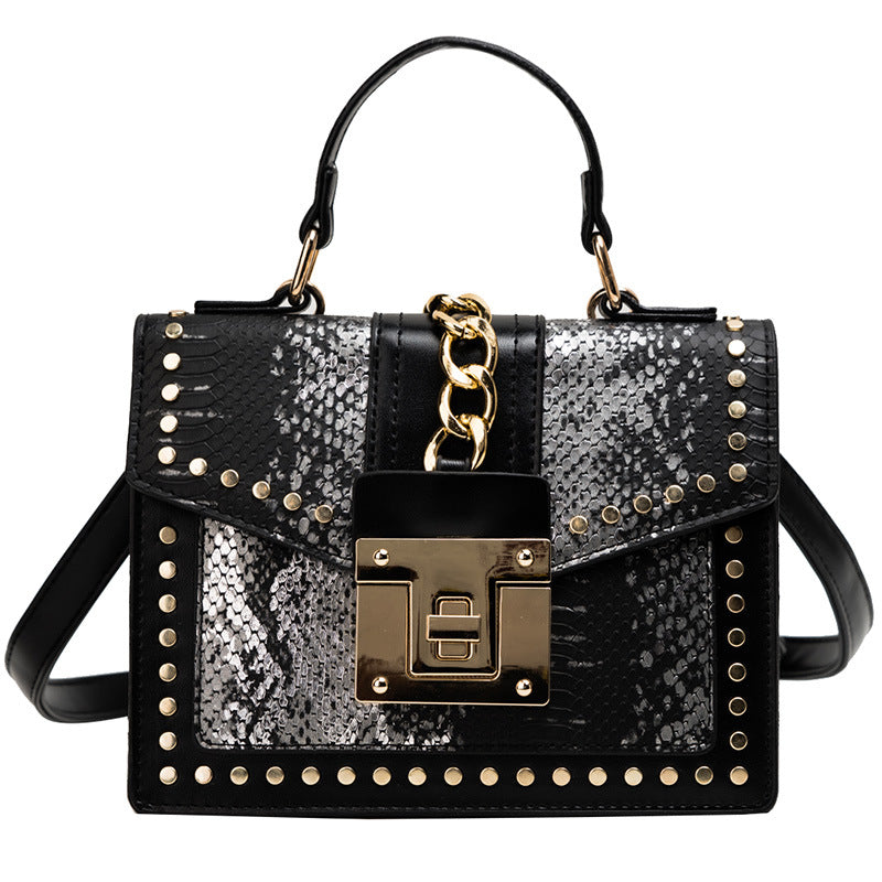 Snake Skin Pattern Handbag